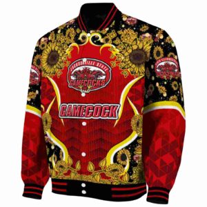 jacksonville state gamecocks sunflower bloom red yellow jacket best selling