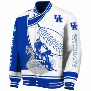 kentucky wildcats baseball stitching white jacket best selling