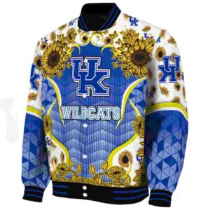 kentucky wildcats sunflower bloom blue yellow jacket best selling