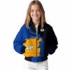 los angeles rams hexagonal pattern blue black jacket top rated