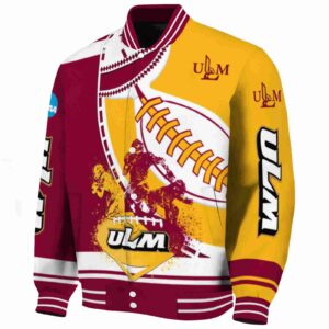 louisiana monroe warhawks baseball stitching gold white jacket best selling