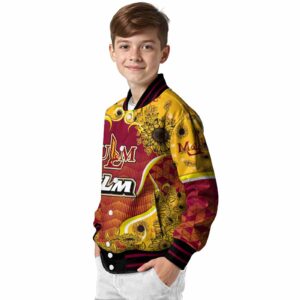 louisiana monroe warhawks sunflower bloom red yellow jacket trendy