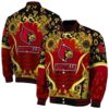 louisville cardinals sunflower bloom red yellow jacket fashion forward