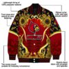 louisville cardinals sunflower bloom red yellow jacket new arrival