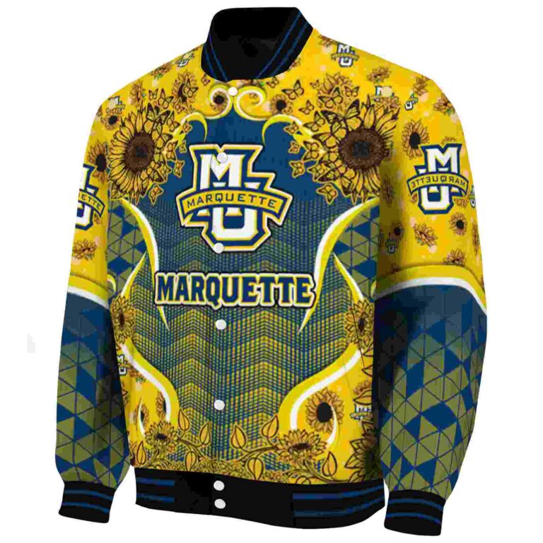 marquette golden eagles sunflower bloom blue yellow jacket best selling
