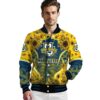 marquette golden eagles sunflower bloom blue yellow jacket high quality