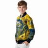 marquette golden eagles sunflower bloom blue yellow jacket trendy