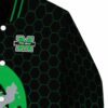 marshall thundering herd hexagonal pattern green black jacket premium grade