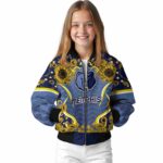 memphis grizzlies sunflower bloom blue yellow jacket best selling