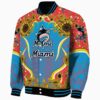 miami marlins sunflower bloom blue yellow jacket best selling