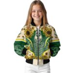 milwaukee bucks sunflower bloom green yellow jacket best selling