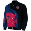 minnesota twins hexagonal pattern navy black jacket best selling