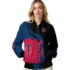 minnesota twins hexagonal pattern navy black jacket latest model