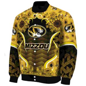 missouri tigers sunflower bloom black yellow jacket best selling