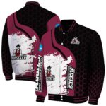 new mexico state aggies hexagonal pattern crimson black jacket best selling