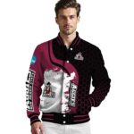 new mexico state aggies hexagonal pattern crimson black jacket best selling