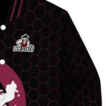 new mexico state aggies hexagonal pattern crimson black jacket best selling