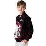 new mexico state aggies hexagonal pattern crimson black jacket best selling