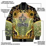 new orleans saints sunflower bloom gold yellow jacket best selling
