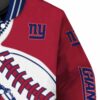 new york giants baseball stitching red white jacket premium grade