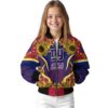 new york giants sunflower bloom blue yellow jacket top rated