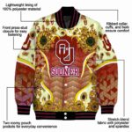 oklahoma sooners sunflower bloom crimson yellow jacket best selling