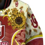 oklahoma sooners sunflower bloom crimson yellow jacket best selling