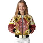 oklahoma sooners sunflower bloom crimson yellow jacket best selling