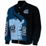 old dominion monarchs hexagonal pattern blue black jacket best selling