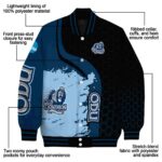 old dominion monarchs hexagonal pattern blue black jacket best selling