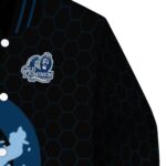 old dominion monarchs hexagonal pattern blue black jacket best selling