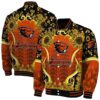 oregon state beavers sunflower bloom orange yellow jacket fashion forward