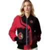 ottawa senators hexagonal pattern red black jacket latest model