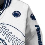 penn state nittany lions baseball stitching white jacket best selling