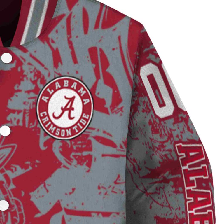 personalized alabama crimson tide fishing art crimson jacket premium grade