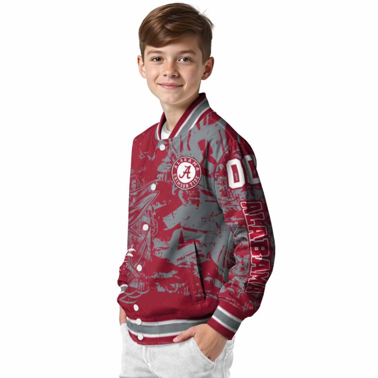 personalized alabama crimson tide fishing art crimson jacket trendy