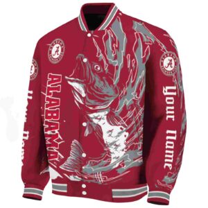 personalized alabama crimson tide fishing passion crimson white jacket best selling