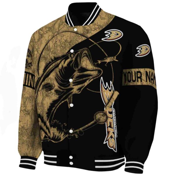 personalized anaheim ducks fishing rod black jacket best selling