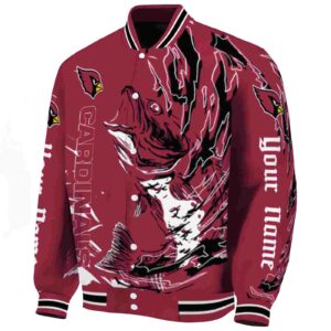 personalized arizona cardinals fishing passion red white jacket best selling
