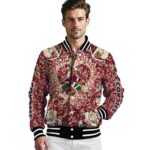 personalized arizona coyotes heart explosion red jacket best selling