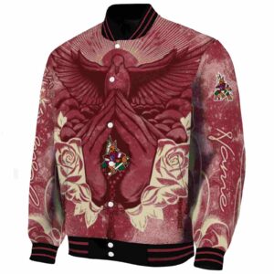 personalized arizona coyotes praying hands red jacket best selling