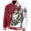 personalized arizona diamondbacks jesus tears red white jacket best selling