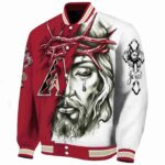 personalized arizona diamondbacks jesus tears red white jacket best selling