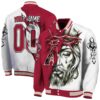 personalized arizona diamondbacks jesus tears red white jacket fashion forward