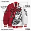 personalized arizona diamondbacks jesus tears red white jacket new arrival