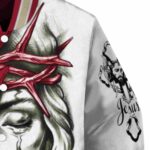 personalized arizona diamondbacks jesus tears red white jacket best selling