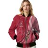 personalized arizona diamondbacks wave patterns red jacket latest model