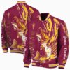 personalized arizona state sun devils fishing passion maroon white jacket fashion forward