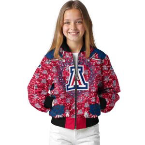 personalized arizona wildcats heart explosion red jacket top rated
