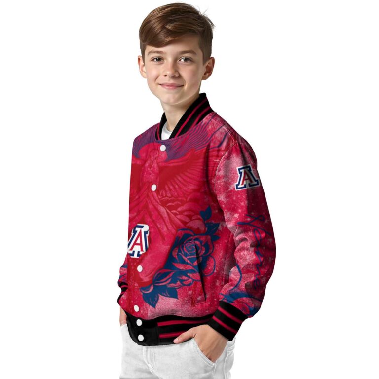personalized arizona wildcats praying hands red jacket trendy